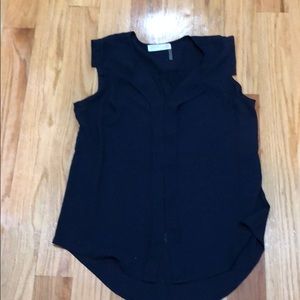 Navy size S polyester navy tank Dahlya